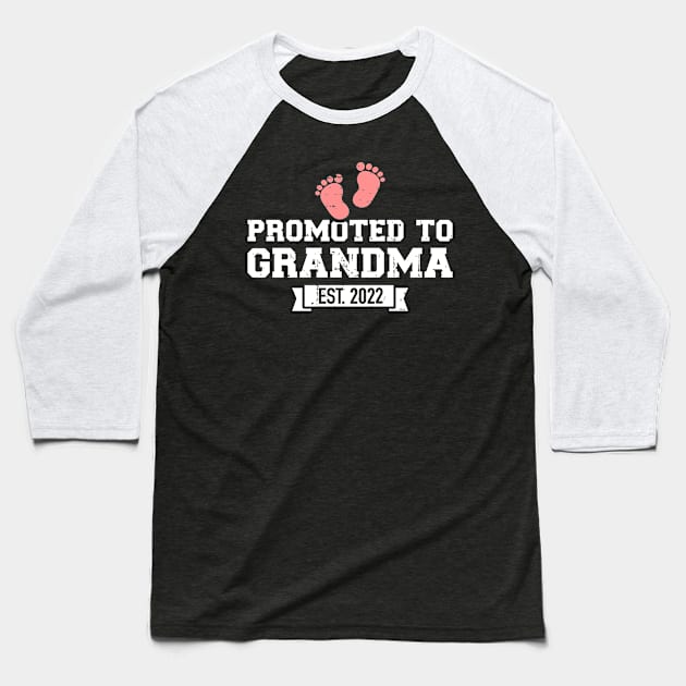 Promoted to grandma est. 2022 Baseball T-Shirt by Designzz